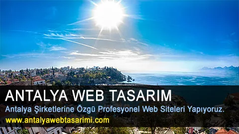 Antalya Web Tasarımı